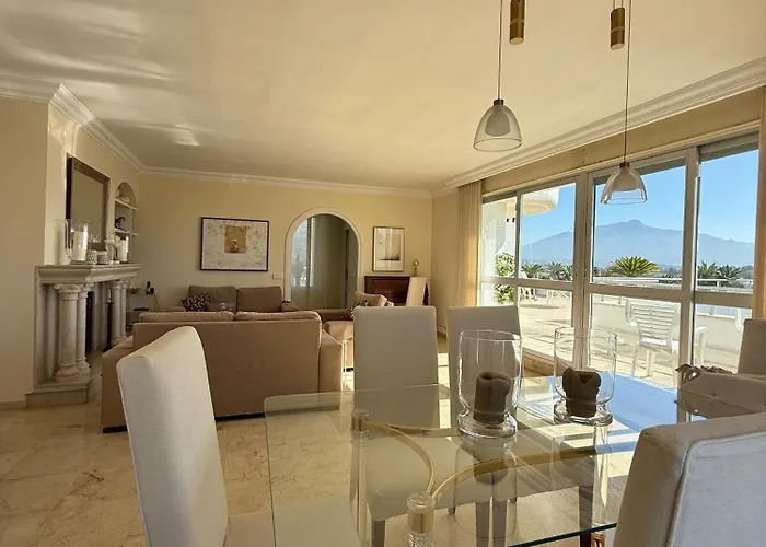 Atico Con Vistas Panoramicas Al Mar Golf Y Montana - Flamencos 26 * Marbella